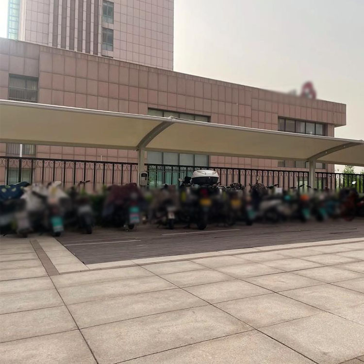 昆山市膜结构电动车棚