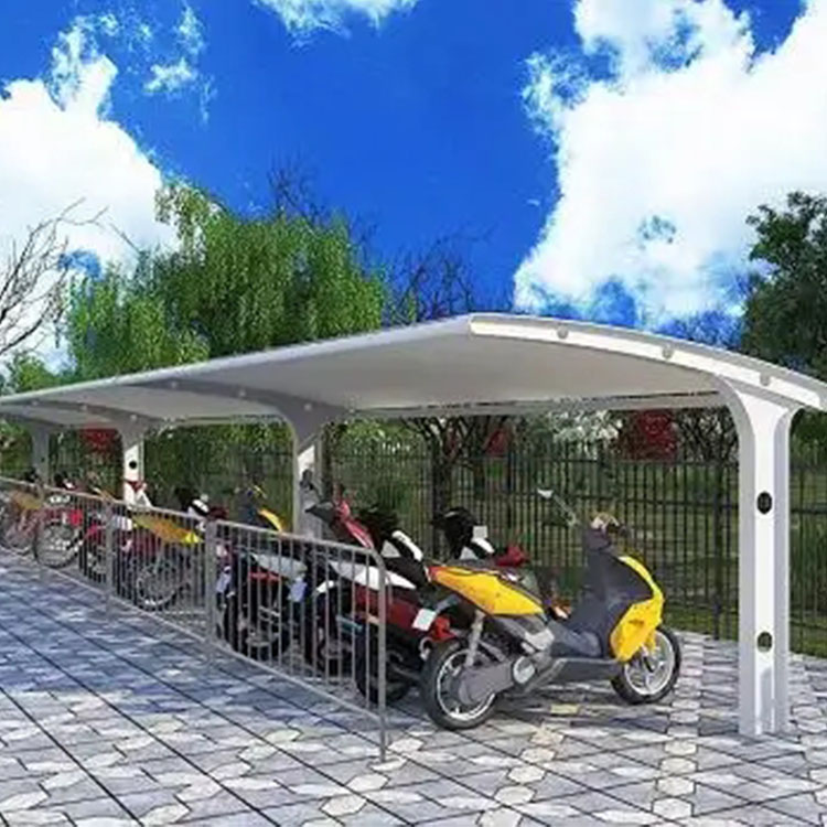 昆山市膜结构电动车棚